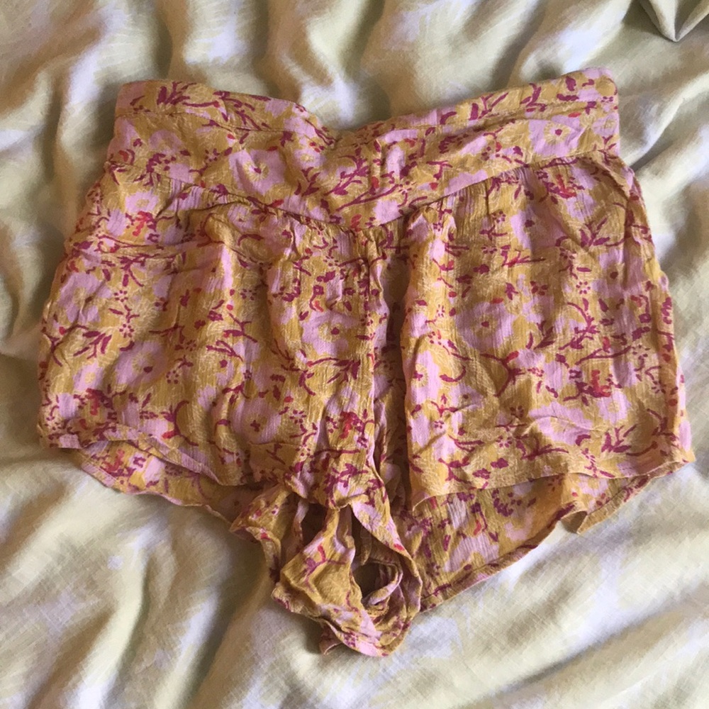 Billabong printed cover up shorts